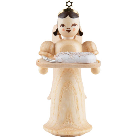 Langrockengel mit Stollen, natur  - 6,6 cm