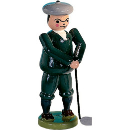 Golfer Onkel Albert, Colored - 6,6 cm / 2.6 inch