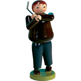 Golfer Herr Bergmüller, farbig - 6,6 cm