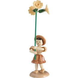 Flower Child Primel, Natural - 12 cm / 4.7 inch