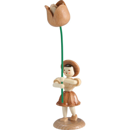 Flower Child Tulip, Natural - 12 cm / 4.7 inch