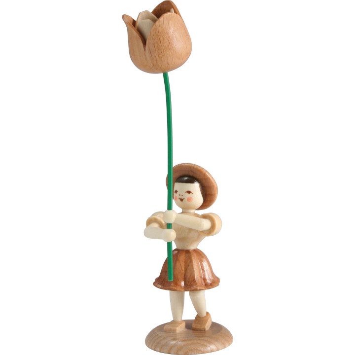 Flower Child Tulip, Natural - 12 cm / 4.7 inch