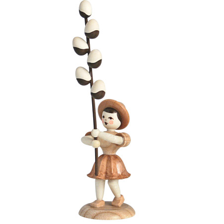 Blumenkind Maikätzchen, natur - 12 cm