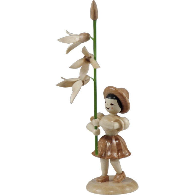 Blumenkind Forsythie, natur - 12 cm