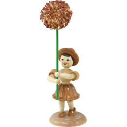 Flower Child Chrysanthemum, Natural - 12 cm / 4.7 inch