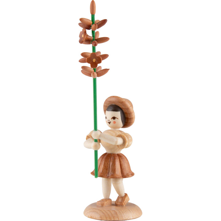 Flower Child with Lavender natural - 11,5 cm / 4.5 inch