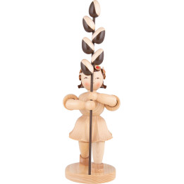 Flower Child with Pussy Willow - Natural - 31 cm / 12 inch