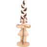 Blumenkind mit Maikätzchen - natur - 31 cm