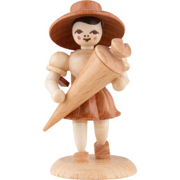 Schulanfänger "Pauline" natur - 6,6 cm