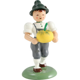 Kürbisfranz farbig - 6,6 cm