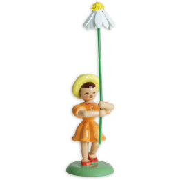Flower Child with Camomile - Colored - 11,5 cm / 4.5 inch