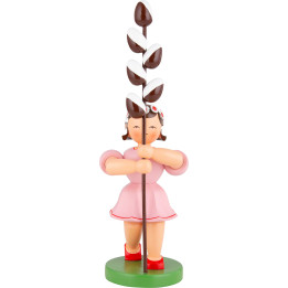 Blumenkind mit Maikätzchen - 31 cm