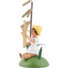 Flower Child with Hazelnut Bloom und and Shawm - 12 cm / 4.7 inch