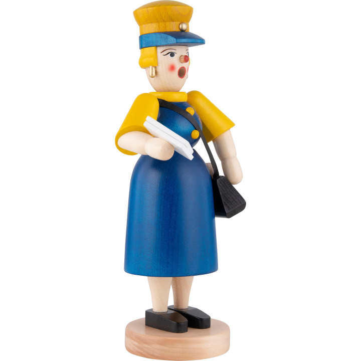 Räuchermännchen Postfrau - 23 cm