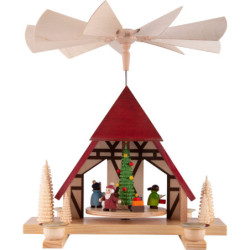 1-Tier Pyramid - Children's Christmas - 29 cm / 11.4 inch