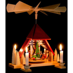 1-Tier Pyramid - Children's Christmas - 29 cm / 11.4 inch