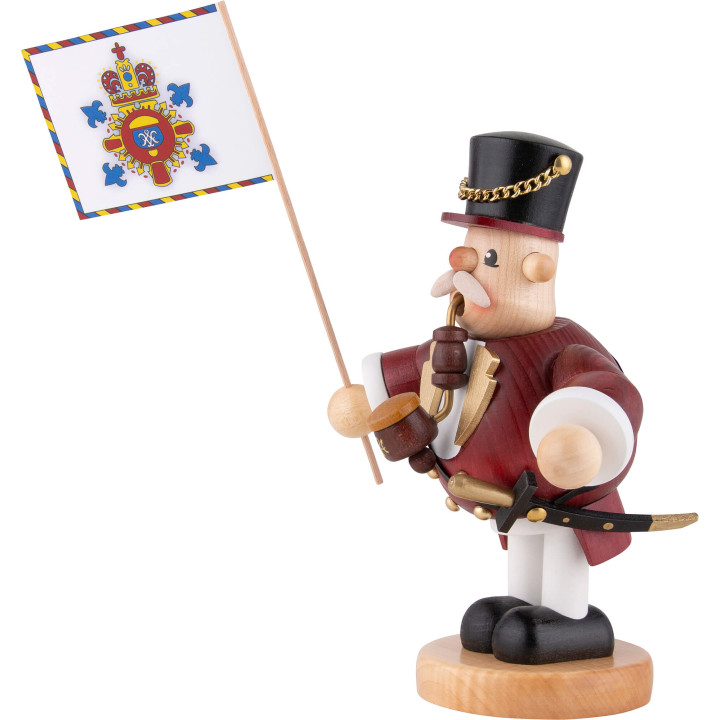 Räuchermännchen Hauptmann - 25 cm