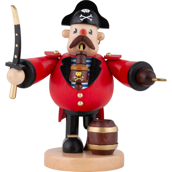 Räuchermännchen Pirat - 17 cm