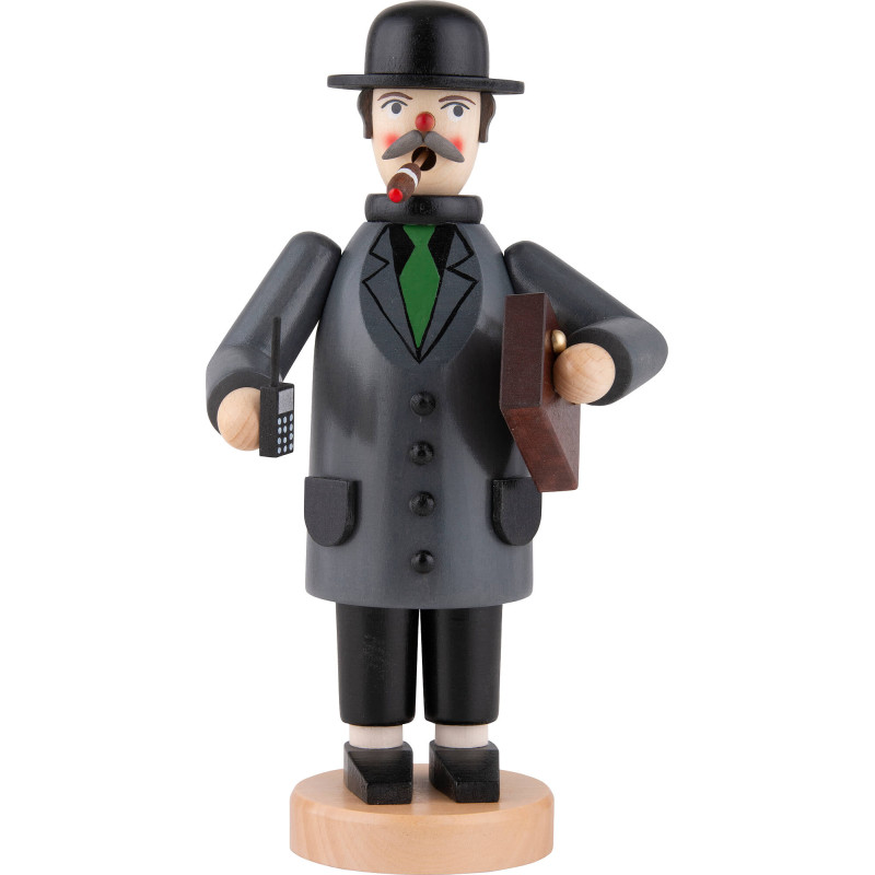 Räuchermännchen Geschäftsführer - 21,5 cm