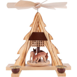 1-Tier Pyramid - Deer - 21 cm / 8.3 inch