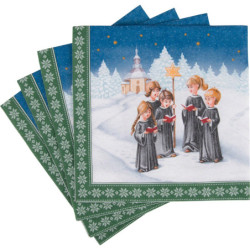 Napkins Carolers - 20 pcs.