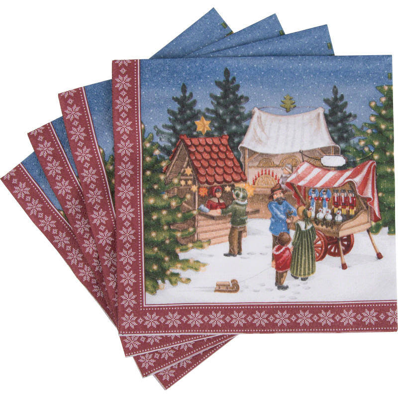 Napkins Christmas Market - 20 pcs.