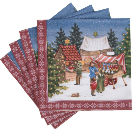 Napkins Christmas Market - 20 pcs.