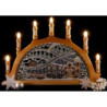 Candle Arch - Carolers - Embroidery Colored - 49x36 cm / 19.3x14.2 inch