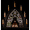 Candle Arch - Seiffen Church Black - Embroidery Colored - 41x45 cm / 16.1x17.7 inch