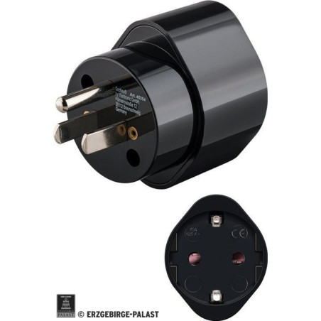 Steckeradapter für USA mit Schukobuchse