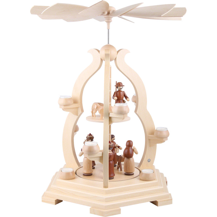 2-stöckige Pyramide Bogendesign - 65 cm