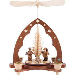 1-stöckige Pyramide Waldleute - 28 cm