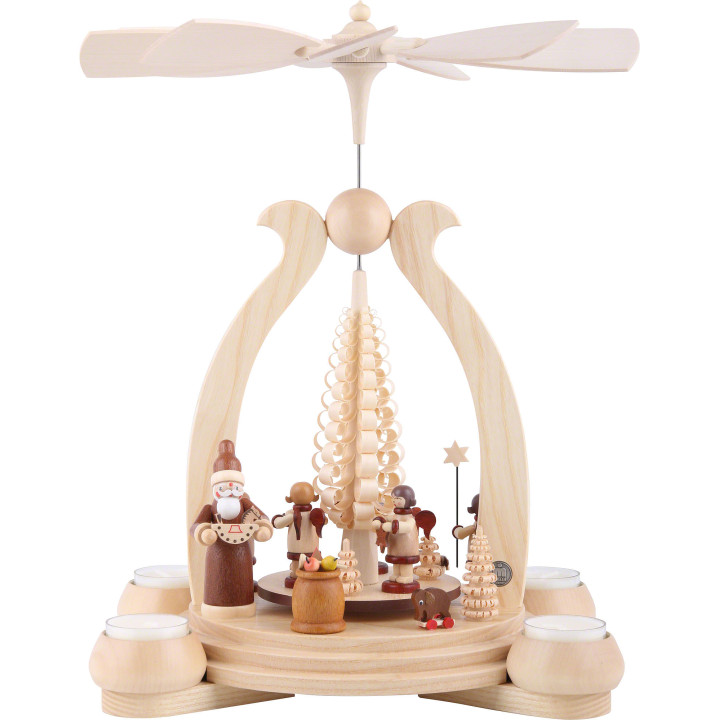 1-stöckige - Bogenpyramide Bescherung - 34 cm