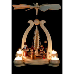 1-Tier - Christmas Pyramid - Giving - 34 cm / 13 inch