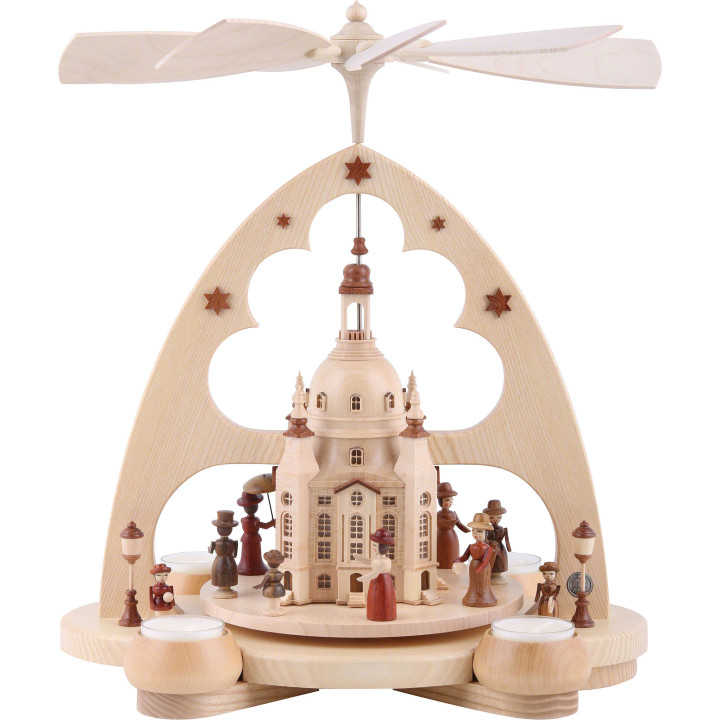 1-stöckige Pyramide Frauenkirche - 34 cm