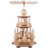 2-stöckige Pyramide Heilige Geschichte - 48 cm - 230 V Elektromotor