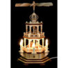 2-Tier Pyramid - The Christmas Story - 48 cm / 19 inch - 230 V Electr. Motor
