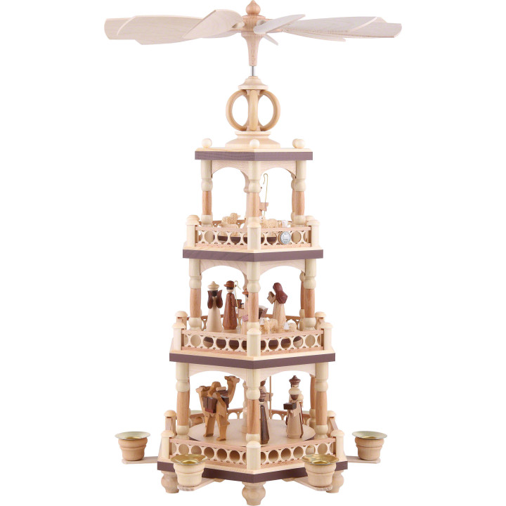 3-Tier Pyramid - The Christmas Story - 51 cm / 20 inch