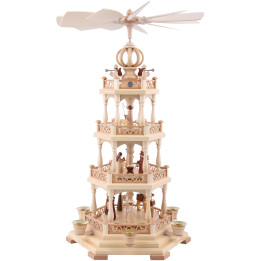 4-Tier Pyramid - The Christmas Story - 55 cm / 22 inch