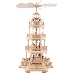 4-stöckige Pyramide Heilige Geschichte - 58 cm