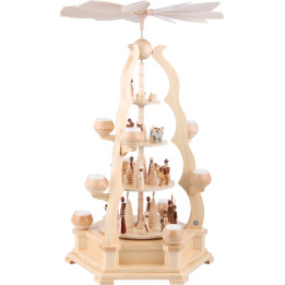 4-stöckige Pyramide Bogendesign - 64 cm