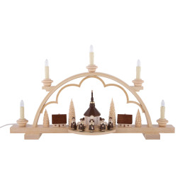Candle Arch - Carolers Village - 57 cm / 22 inch - 120 V Electr. (US-Standard)