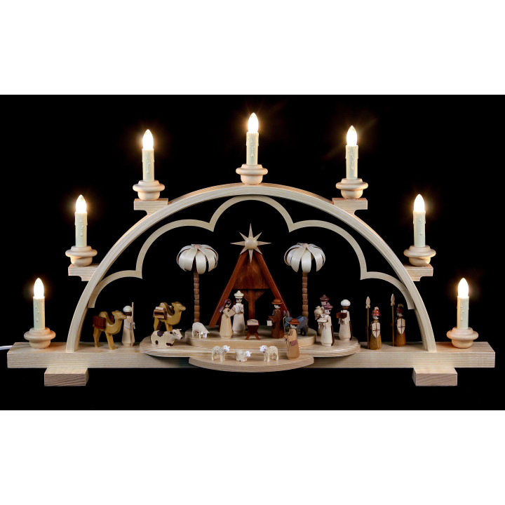 Schwibbogen Heilige Geschichte - 64 cm