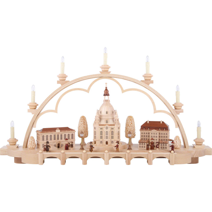Schwibbogen Alt Dresden - 80 cm