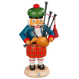 Nussknacker Schotte mit Dudelsack - 27 cm