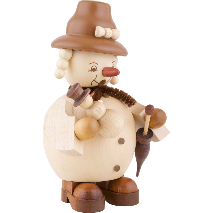 Smoker - Snowwoman - 14 cm / 6 inch