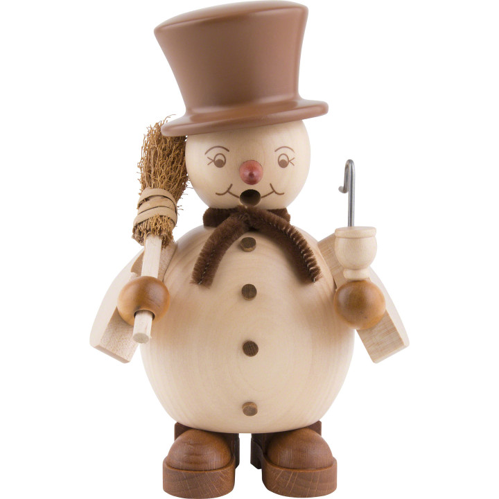 Räuchermännchen Schneemann - 14 cm