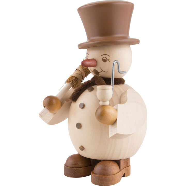Räuchermännchen Schneemann - 14 cm