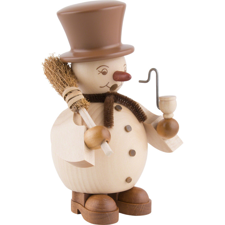 Räuchermännchen Schneemann - 14 cm