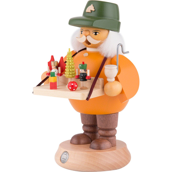 Räuchermännchen Spielwarenverkäufer - 18 cm